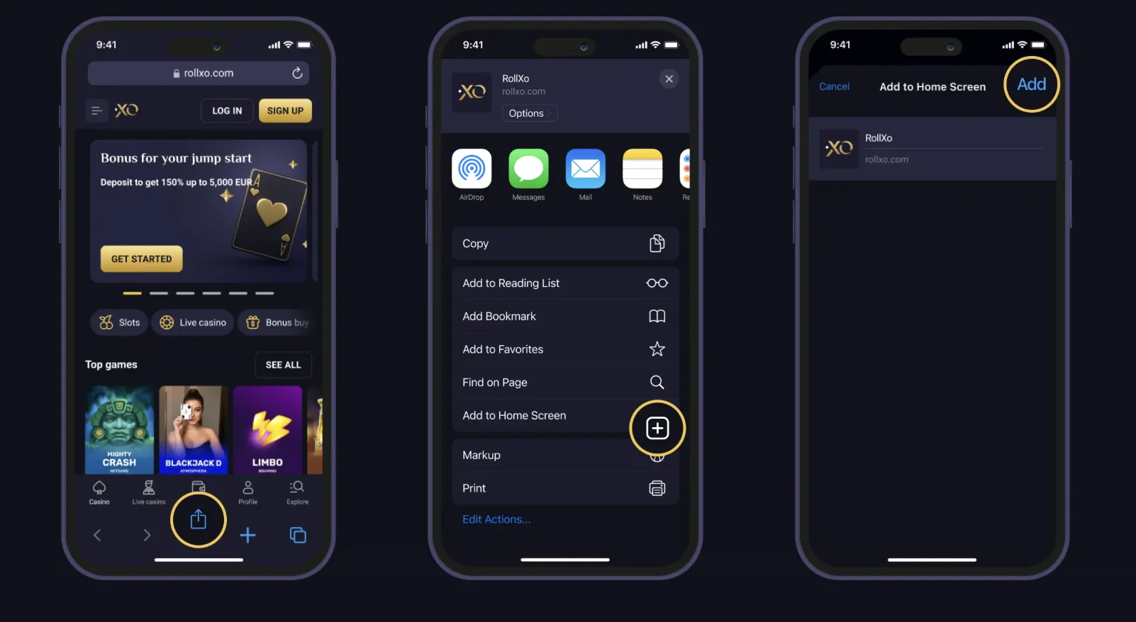 privacy-policy RollXO Casino